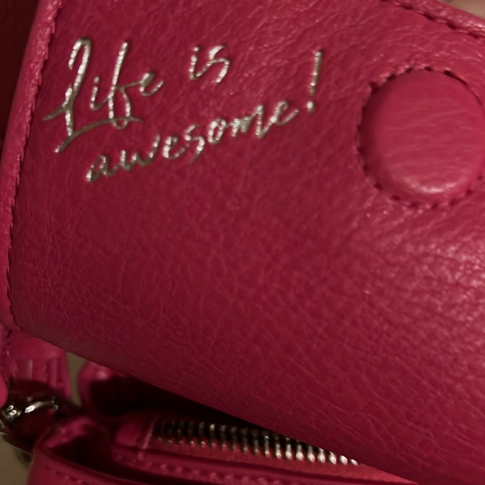 Desigual Pink Crossbody Bag with Textured Finish 🌺must be purchased before 12am - Picture 9 of 16